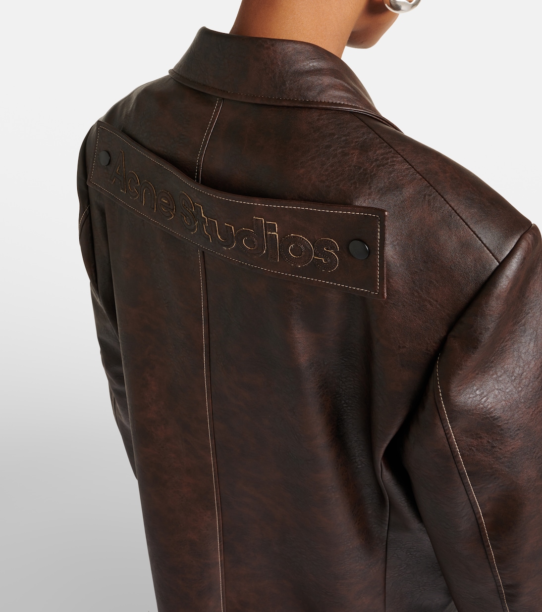 Abrigo Ovittor de piel sintética | Acne Studios