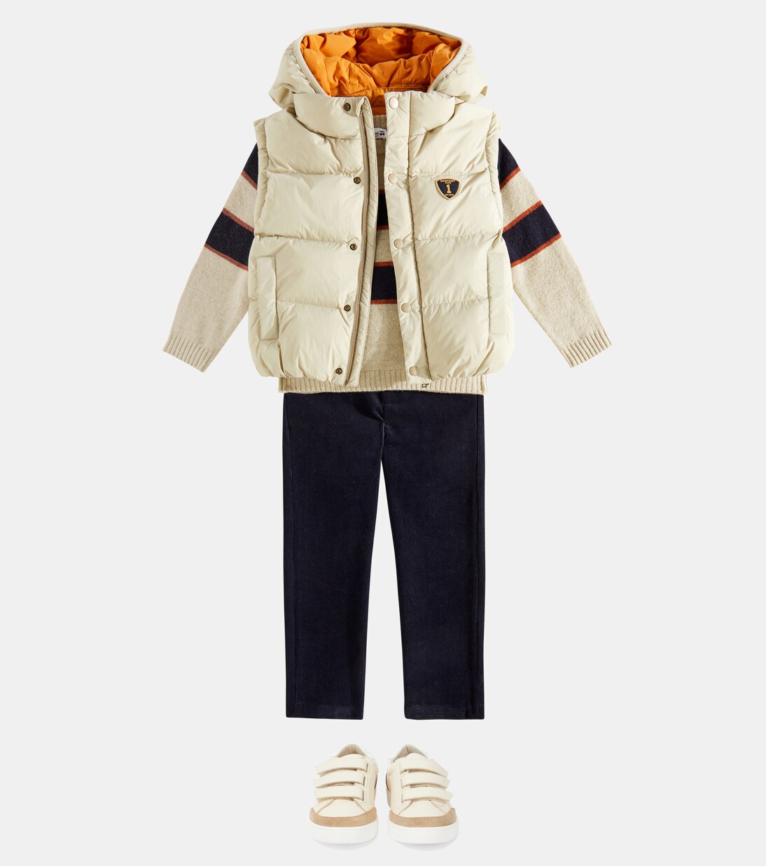 Branco striped wool sweater | Bonpoint