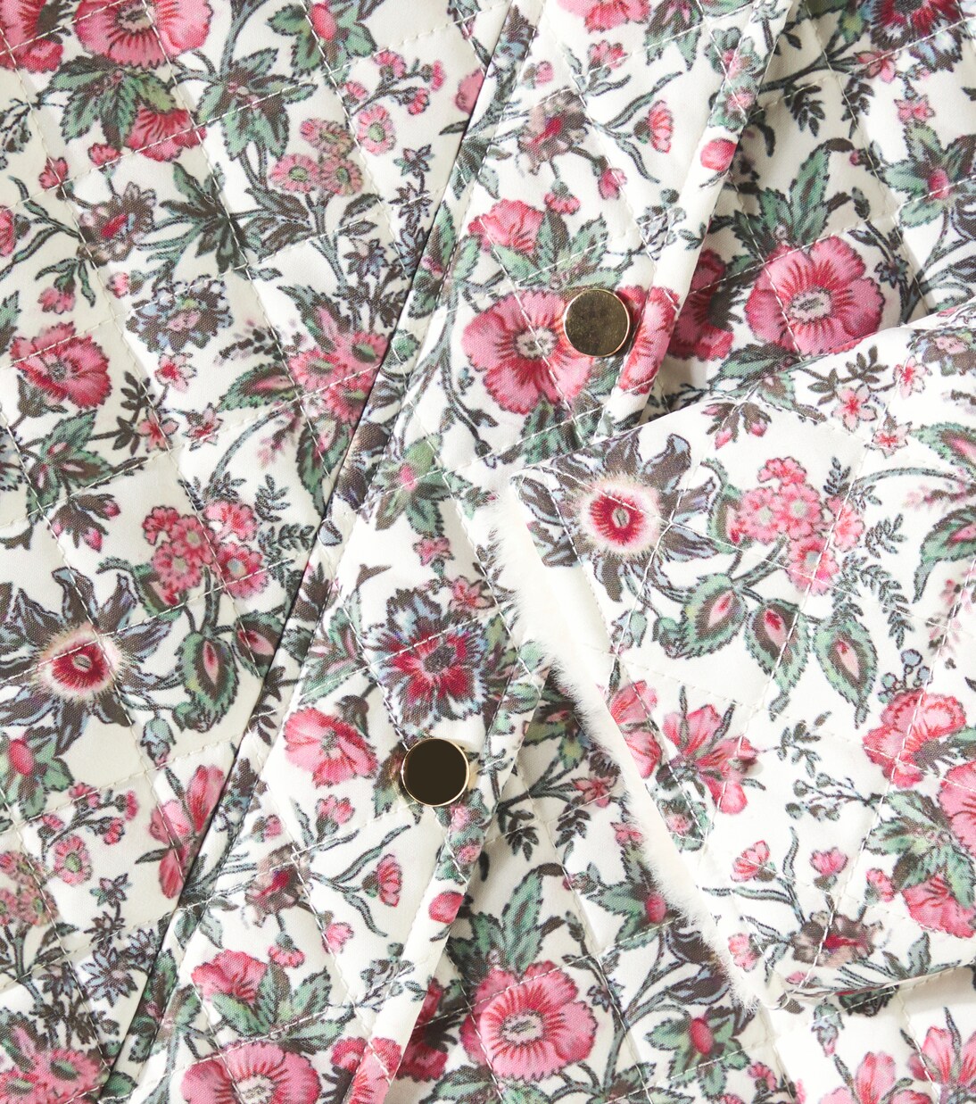 Baby Kirina floral quilted jumpsuit | Louise Misha