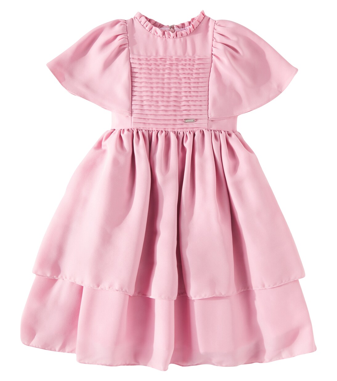 Pleated tiered dress | Patachou