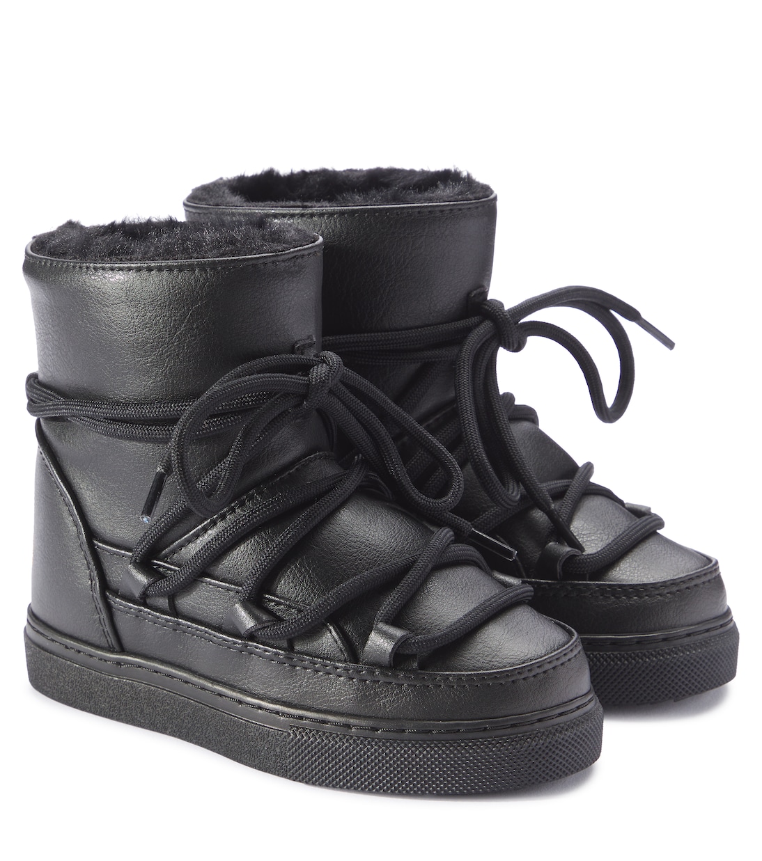 Schneestiefel Grape aus Lederimitat | Inuikii Kids