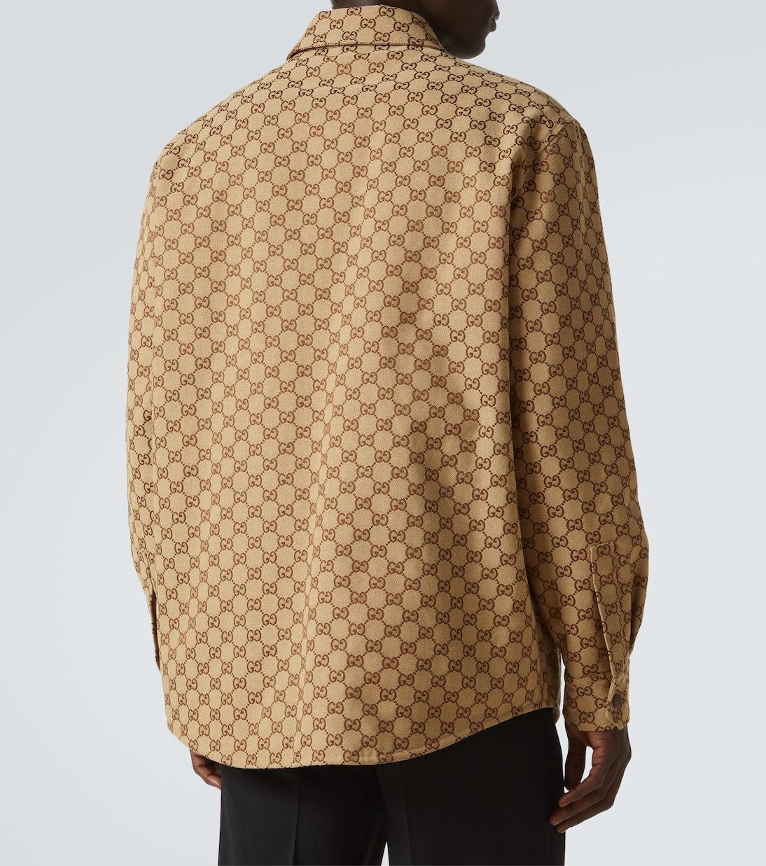 GG canvas cotton-blend overshirt | Gucci