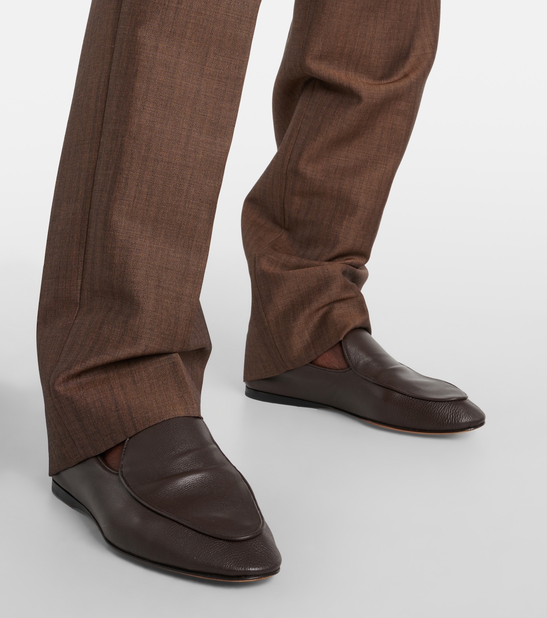 Awar leather loafers | The Row