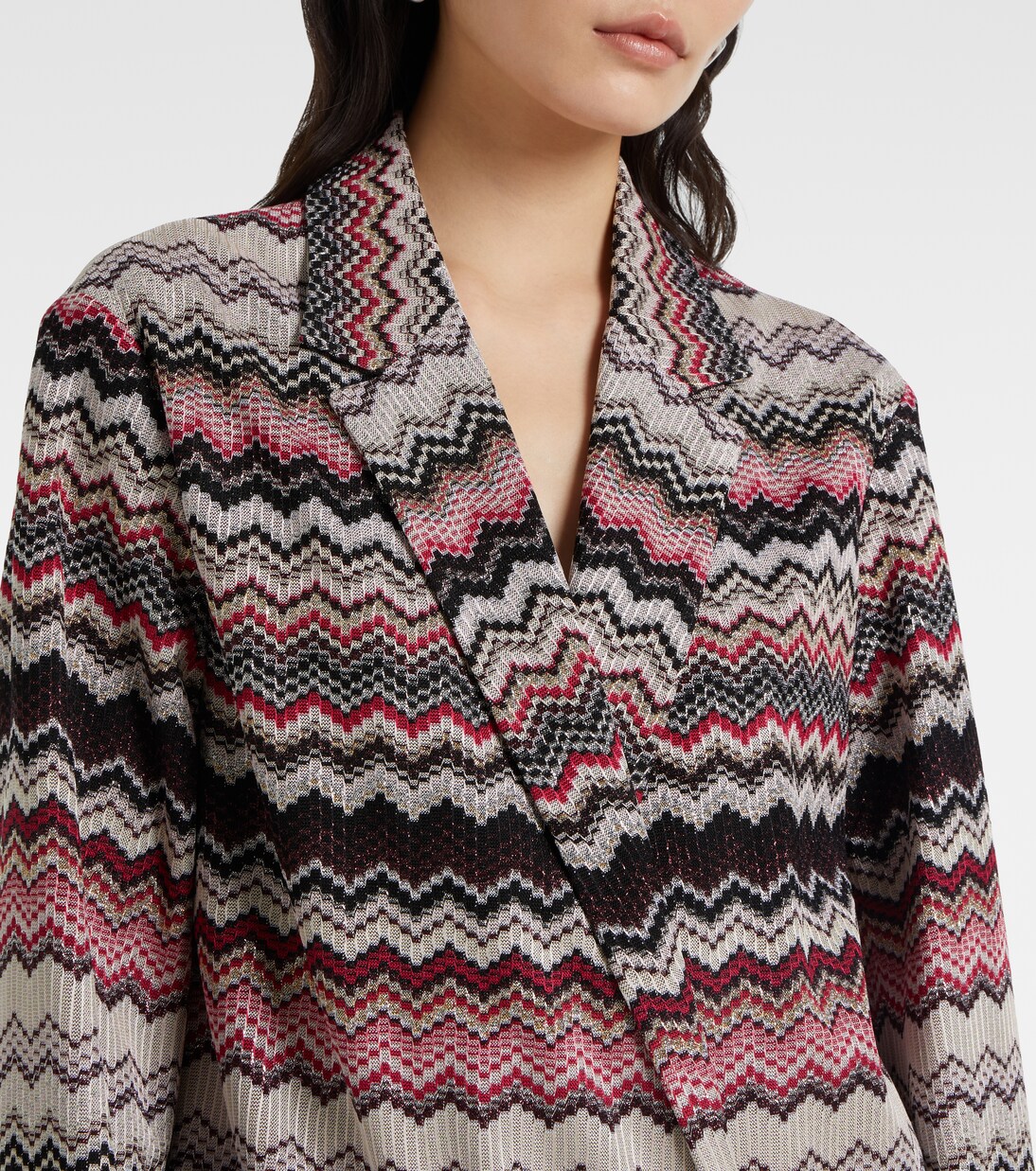 Blazer aus Häkelstrick | Missoni