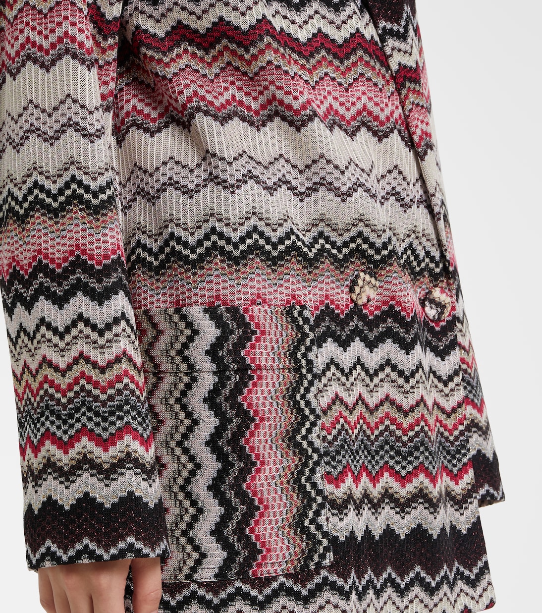 Blazer aus Häkelstrick | Missoni