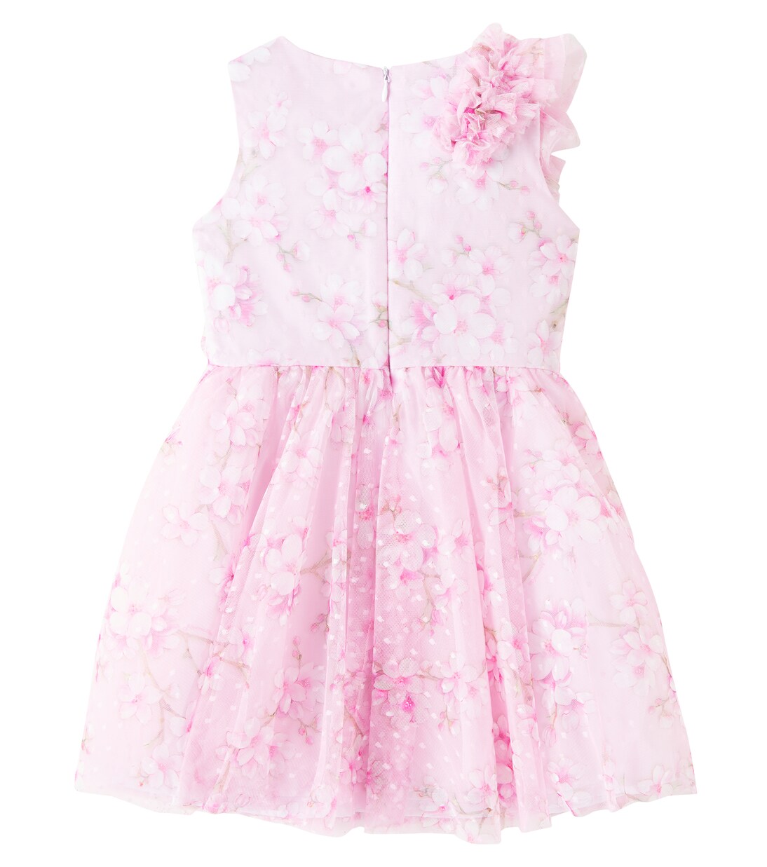 Floral tulle dress | Monnalisa