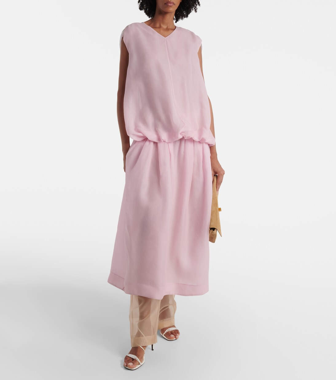 Loop 75 embellished leather sandals | Khaite