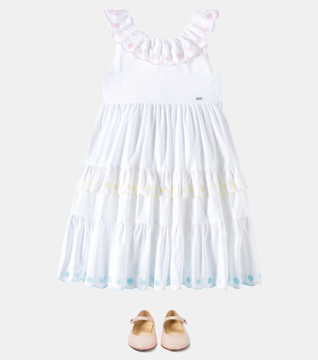 Liberty ruffled cotton dress | Patachou