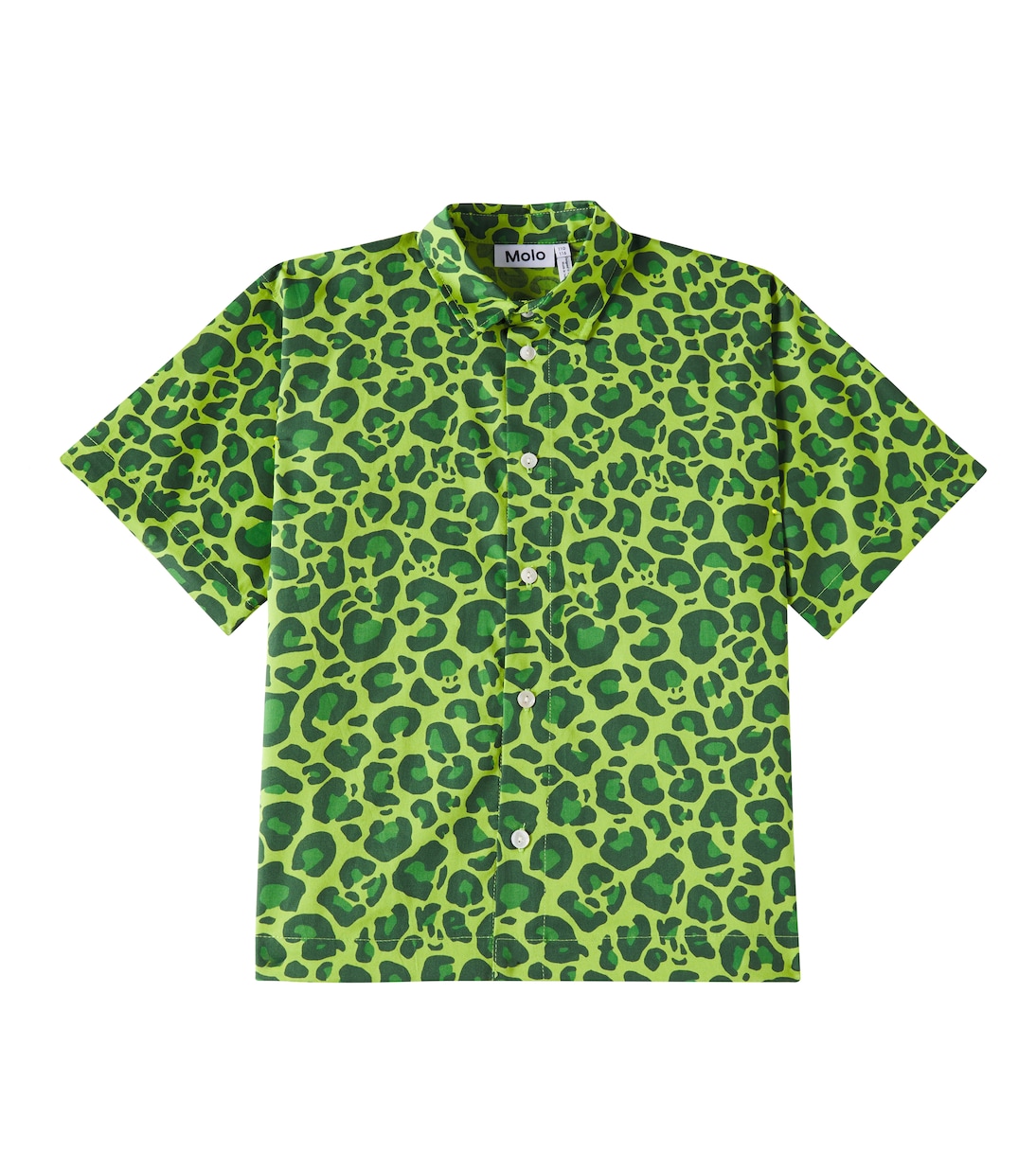 Richie leopard-print cotton shirt | Molo
