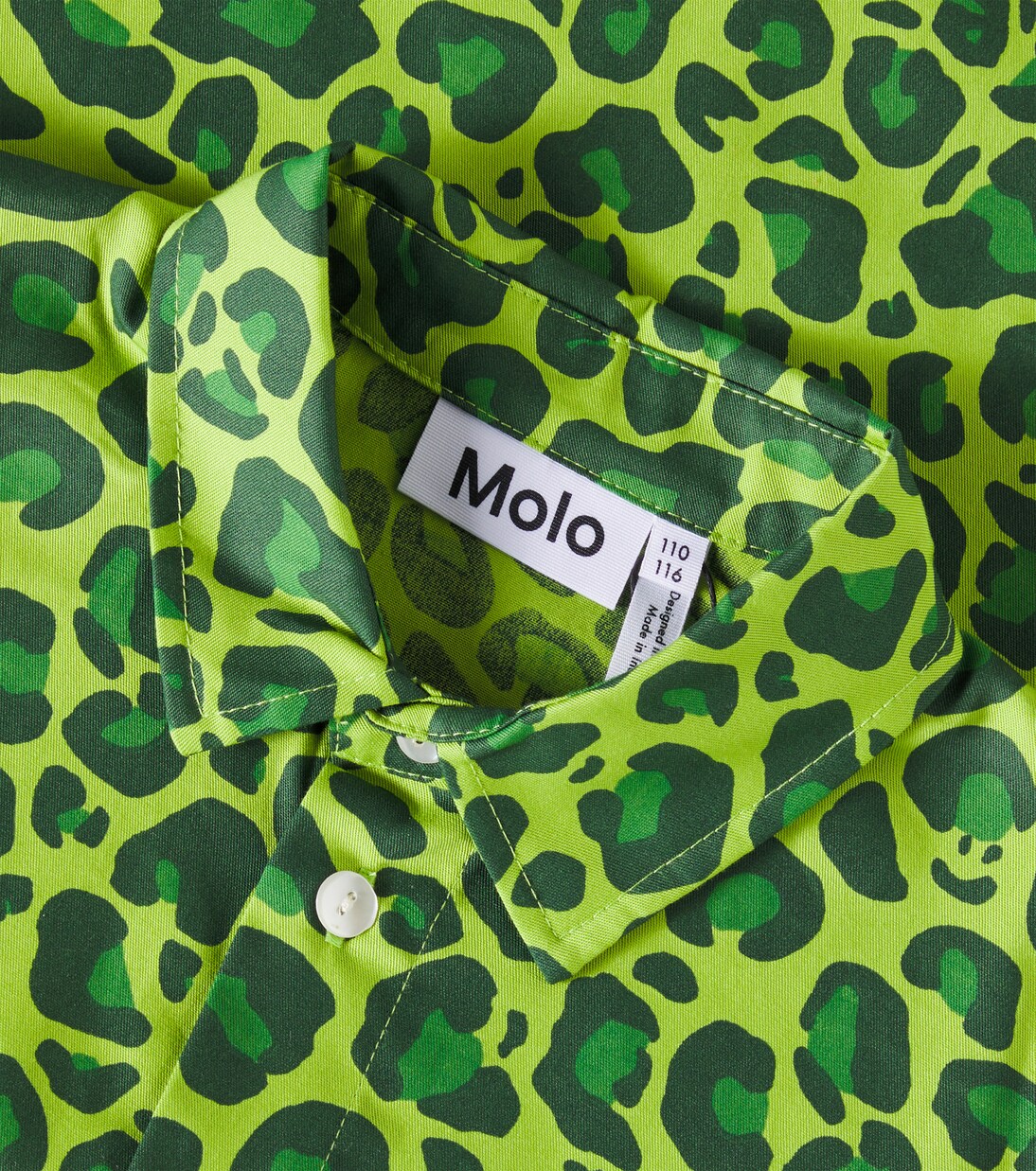 Richie leopard-print cotton shirt | Molo
