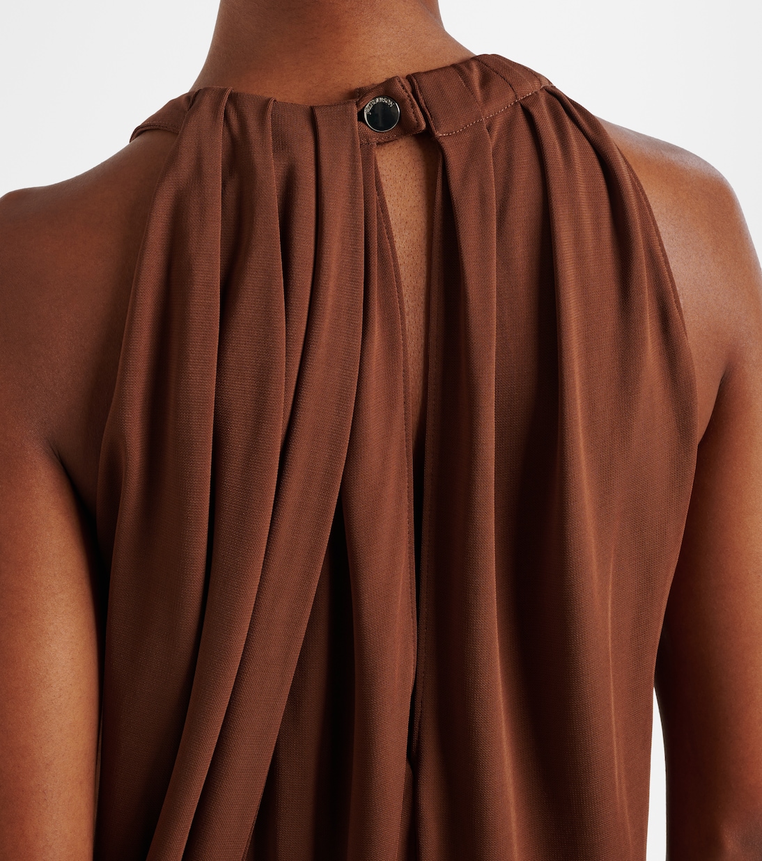 Draped halterneck crêpe top | JW Anderson