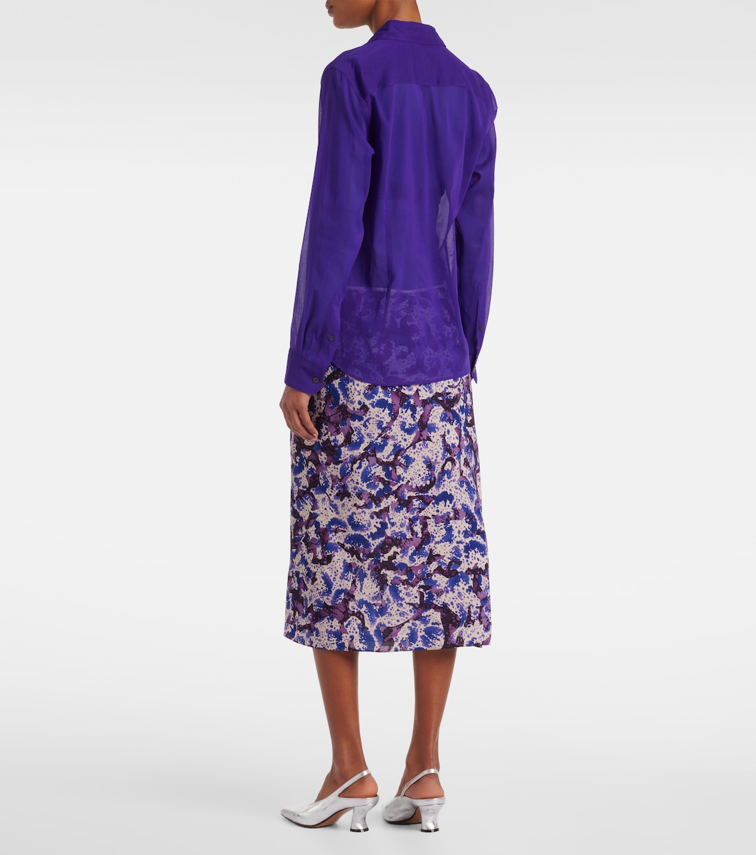 Hemd aus einem Seidengemisch | Dries Van Noten