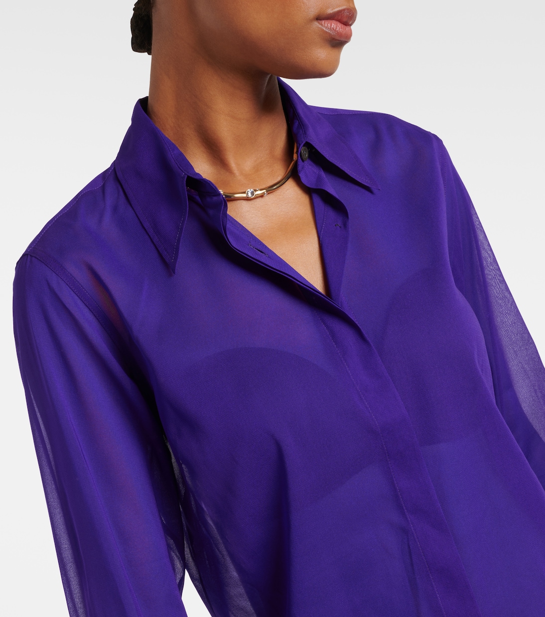 Hemd aus einem Seidengemisch | Dries Van Noten