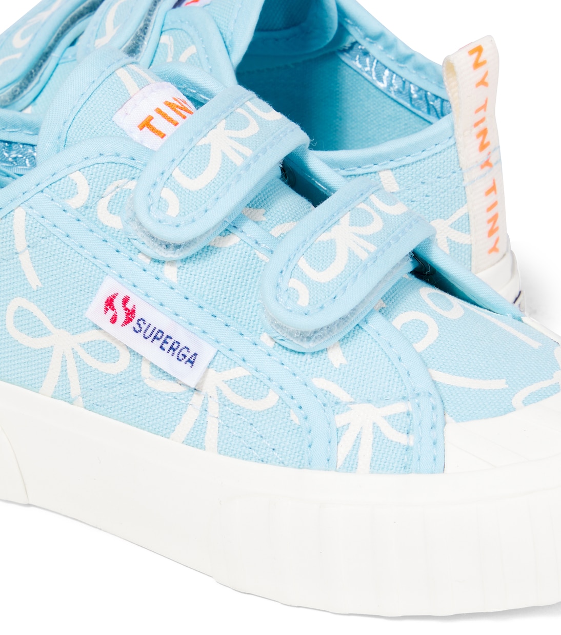 x Superga Bows printed sneakers | Tinycottons