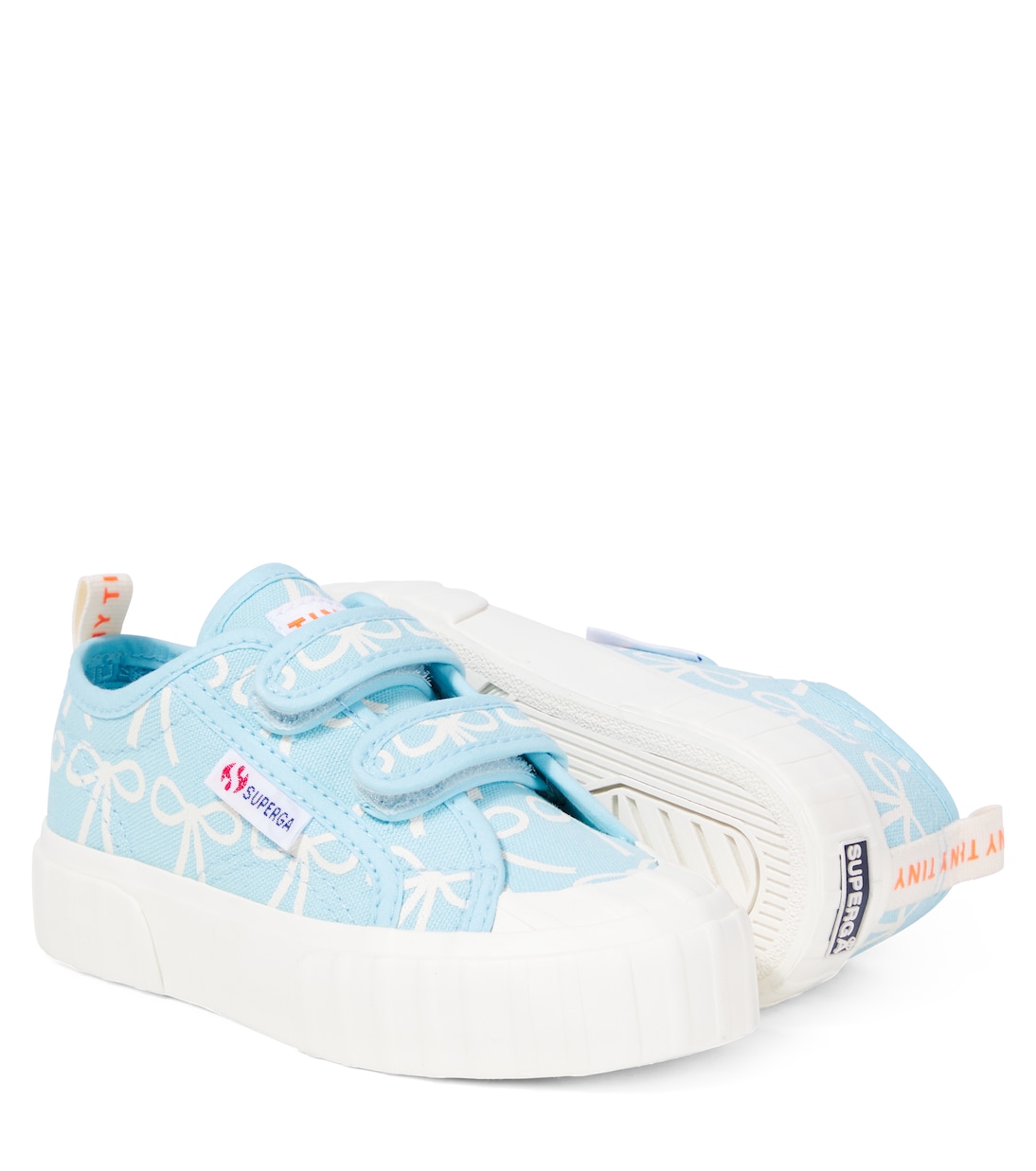 x Superga Bows printed sneakers | Tinycottons