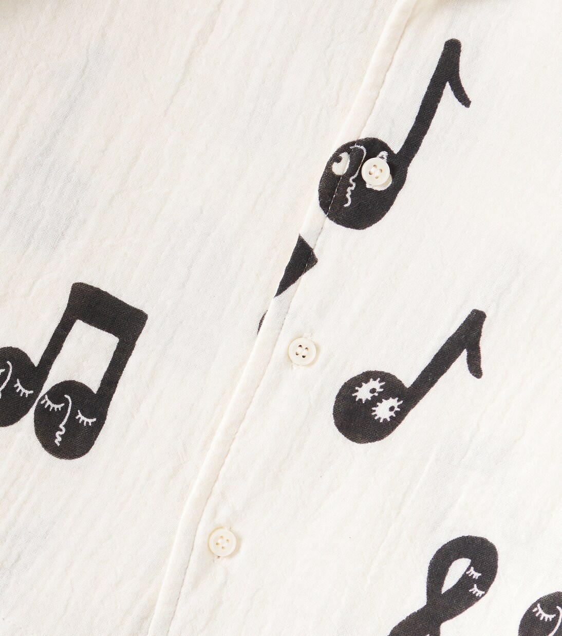 Note cotton muslin shirt | Mini Rodini