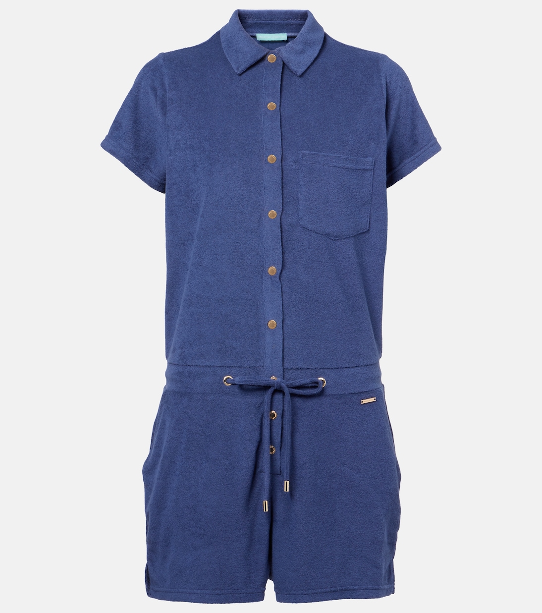 Playsuit Border aus einem Baumwollgemisch | Melissa Odabash