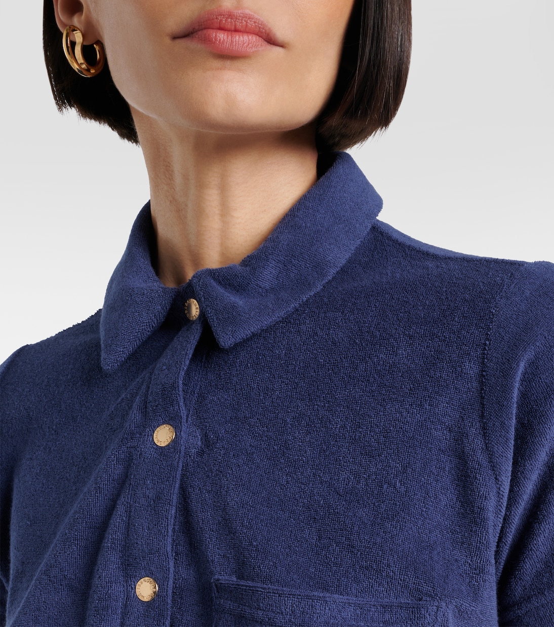 Playsuit Border aus einem Baumwollgemisch | Melissa Odabash