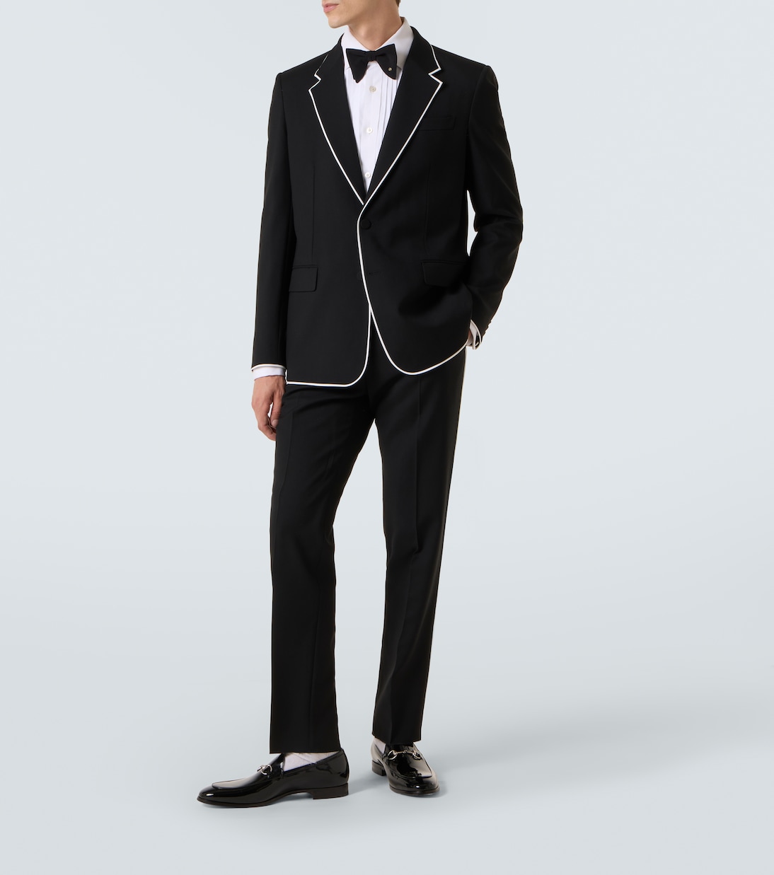 Horsebit patent leather loafers | Gucci