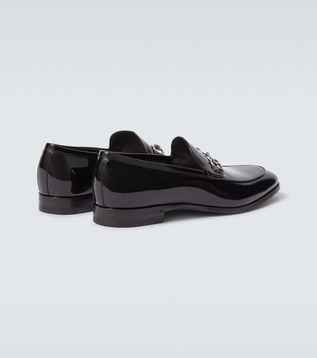 Horsebit patent leather loafers | Gucci