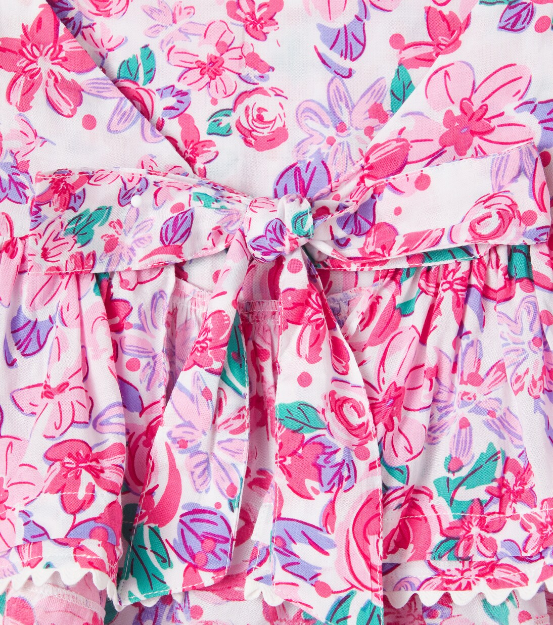 Cycas floral top | Poupette St Barth Kids