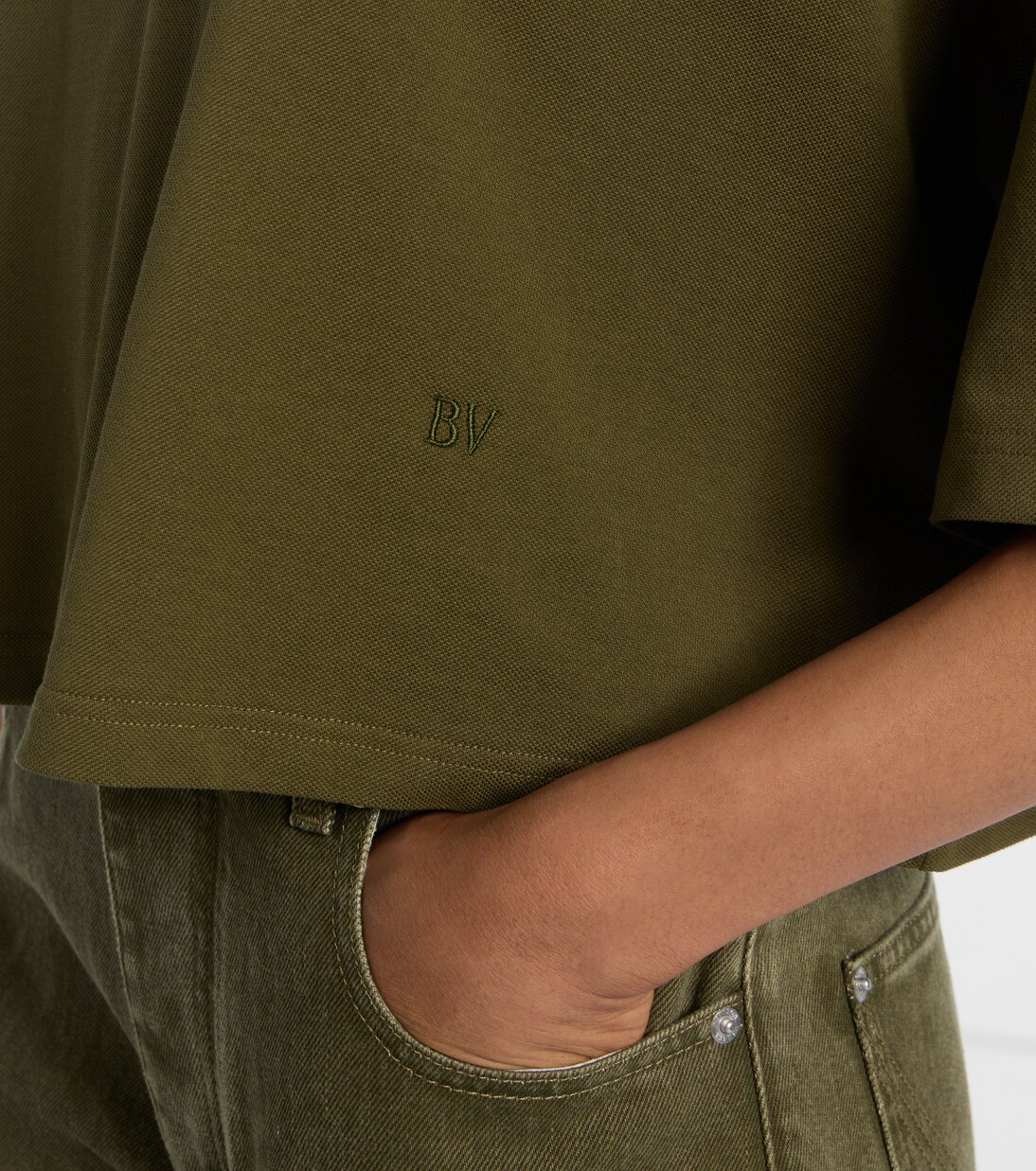 Polohemd aus Baumwoll-Piqué | Bottega Veneta