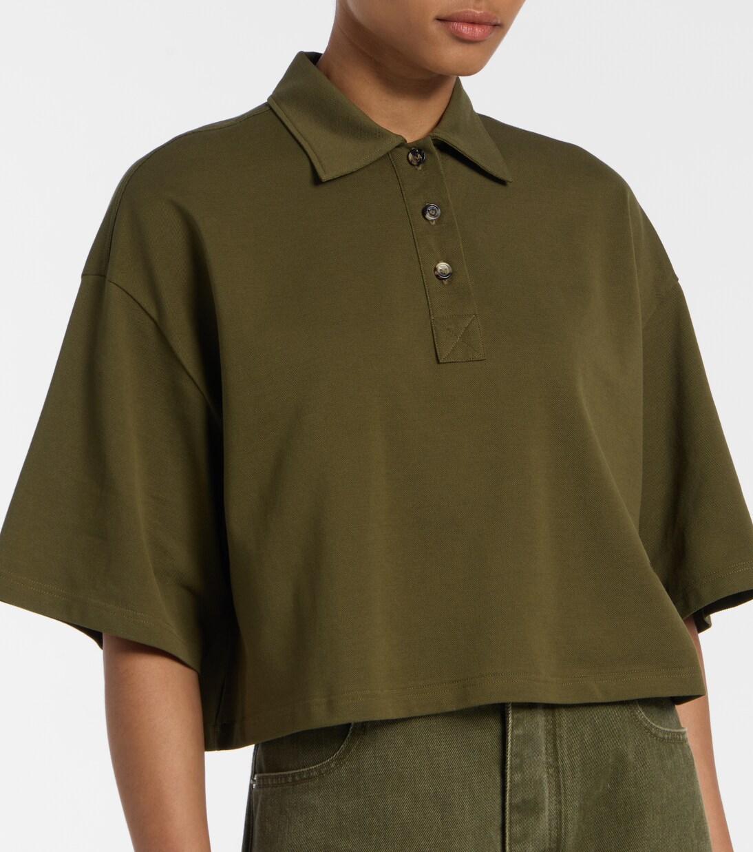 Polohemd aus Baumwoll-Piqué | Bottega Veneta