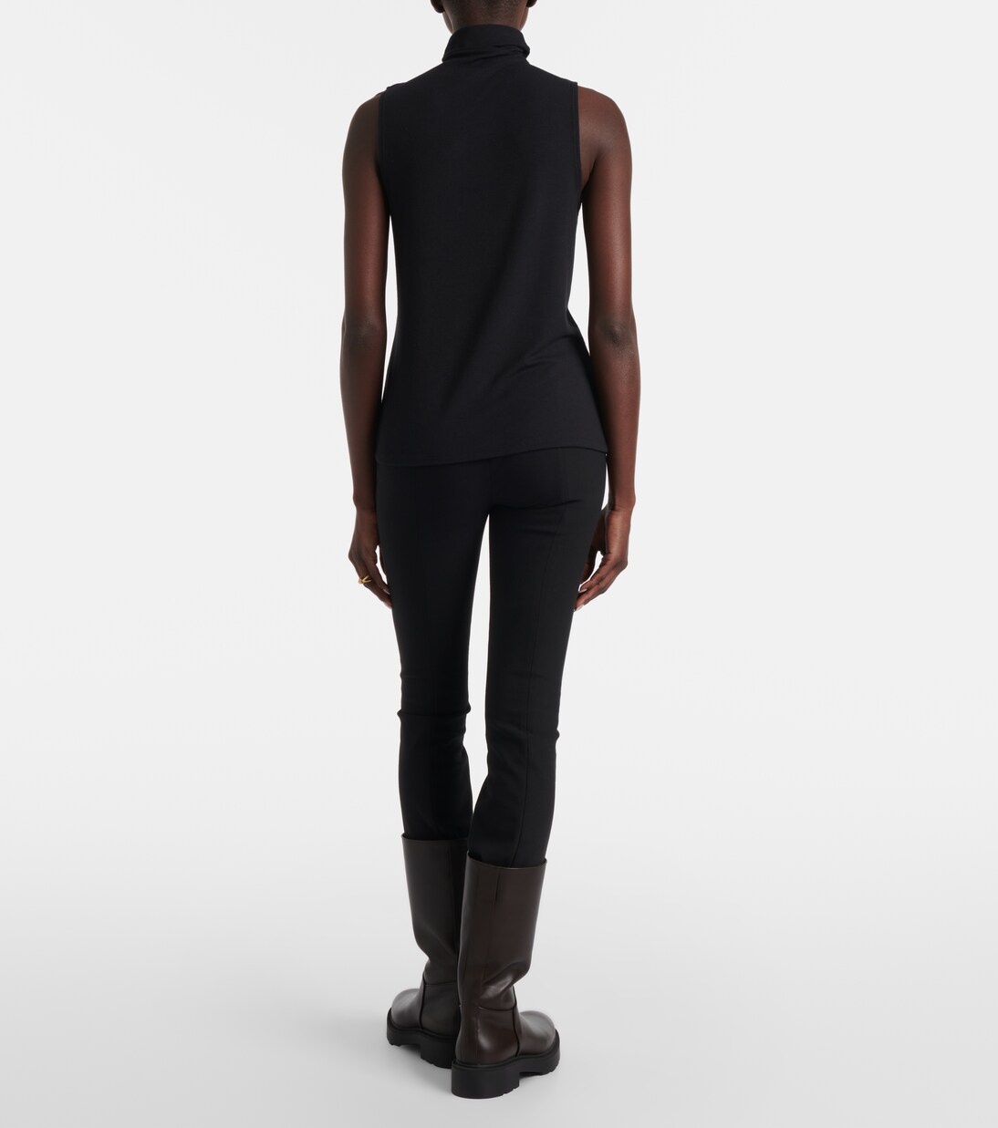 Sleeveless jersey top | Vince