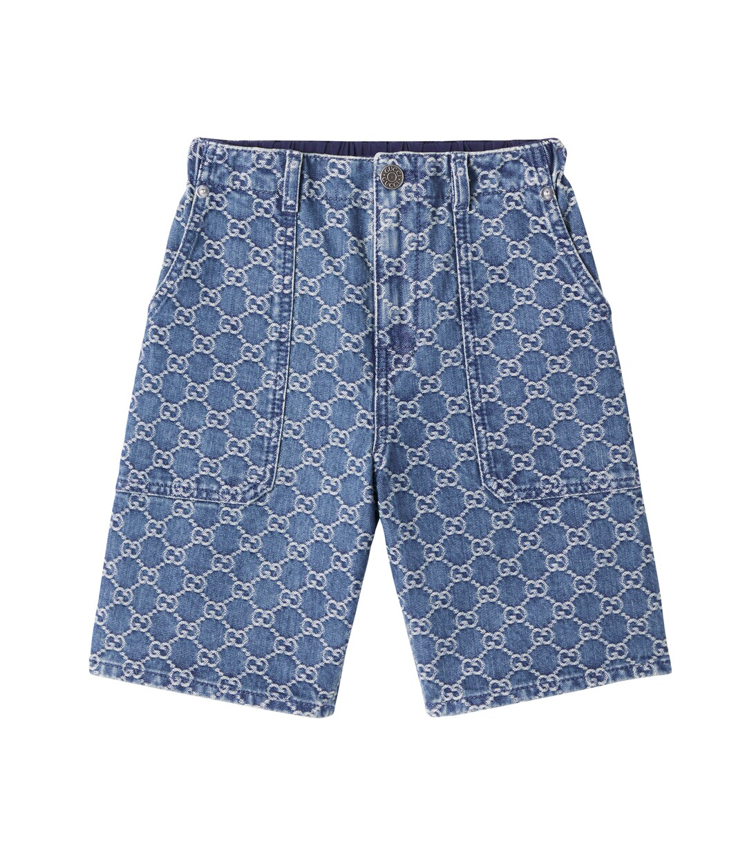 GG denim Bermuda shorts | Gucci Kids