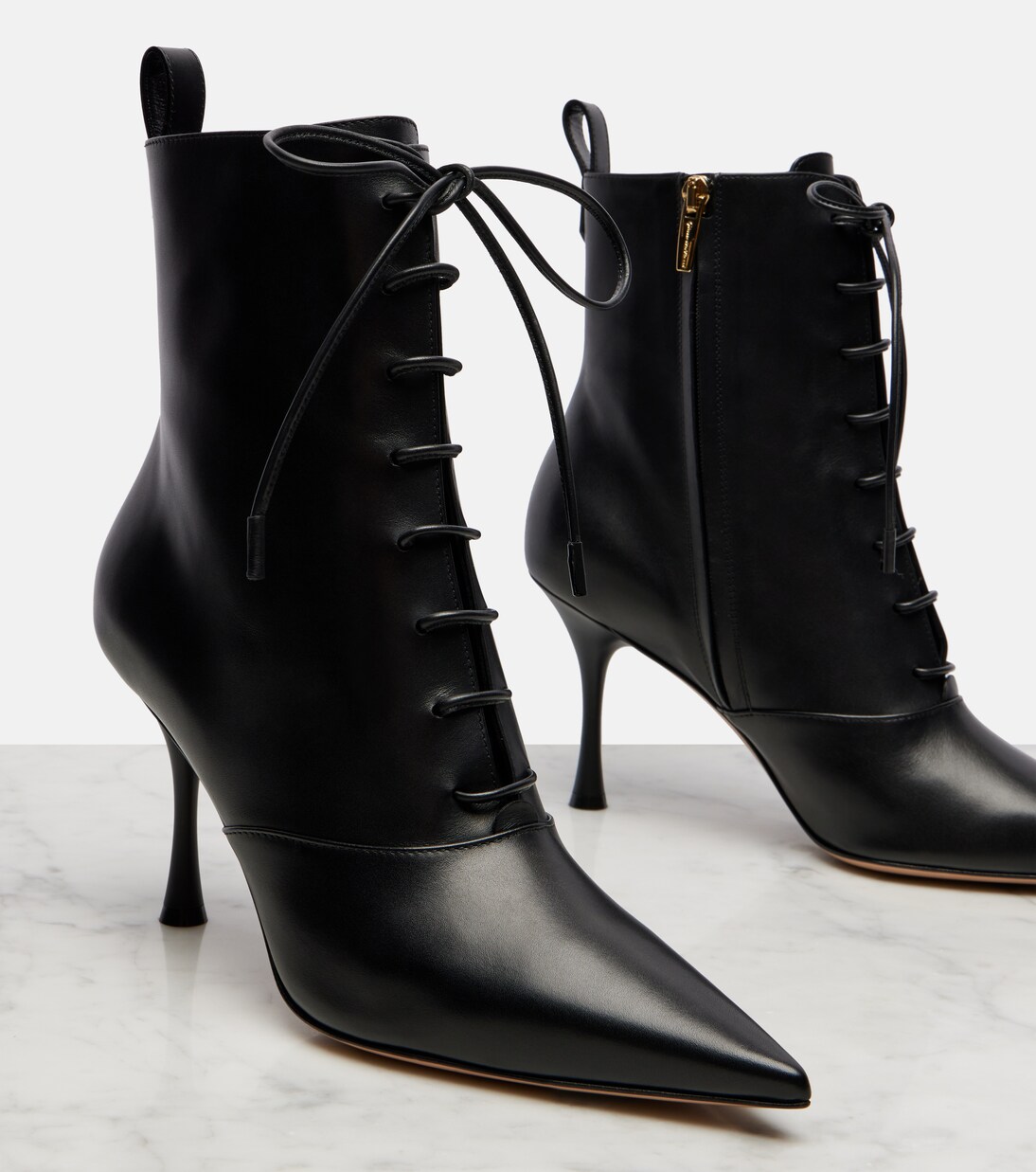Leather lace-up boots | Gianvito Rossi