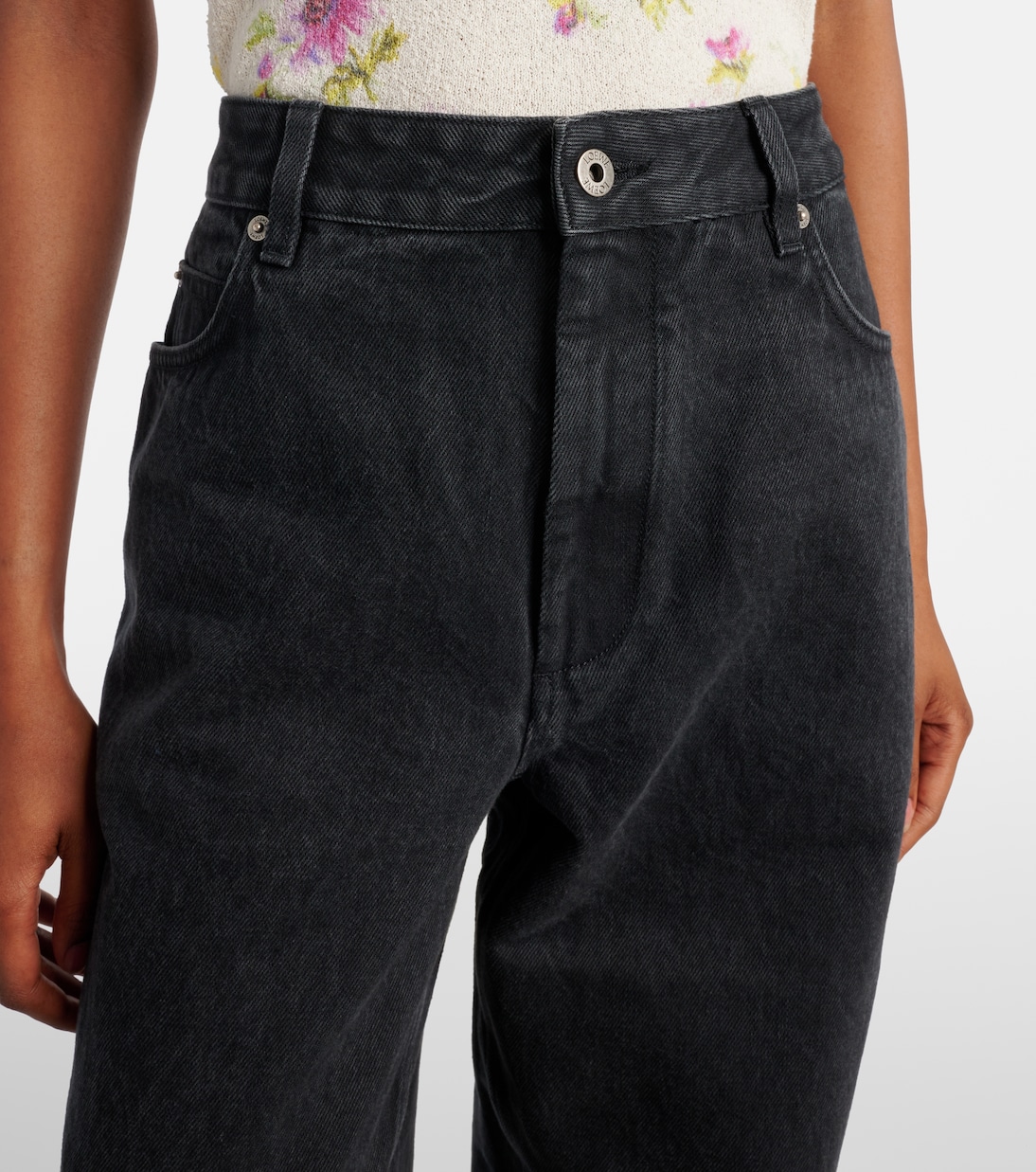 Anagram wide-leg jeans | Loewe