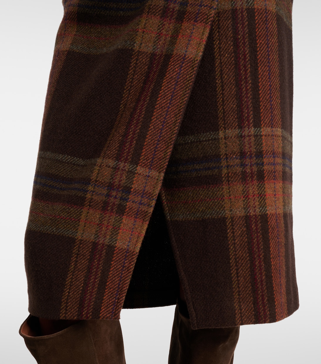 Midirock aus einem Wollgemisch | Polo Ralph Lauren