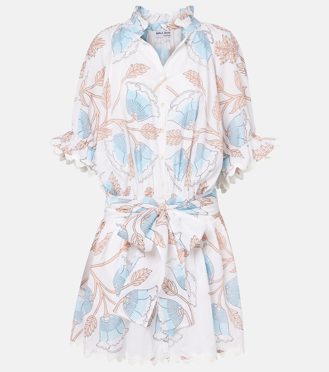 Robe chemise imprimée en coton | Juliet Dunn