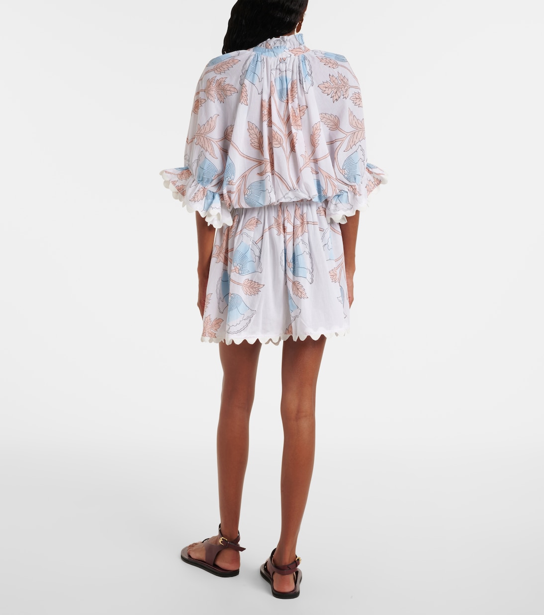 Robe chemise imprimée en coton | Juliet Dunn