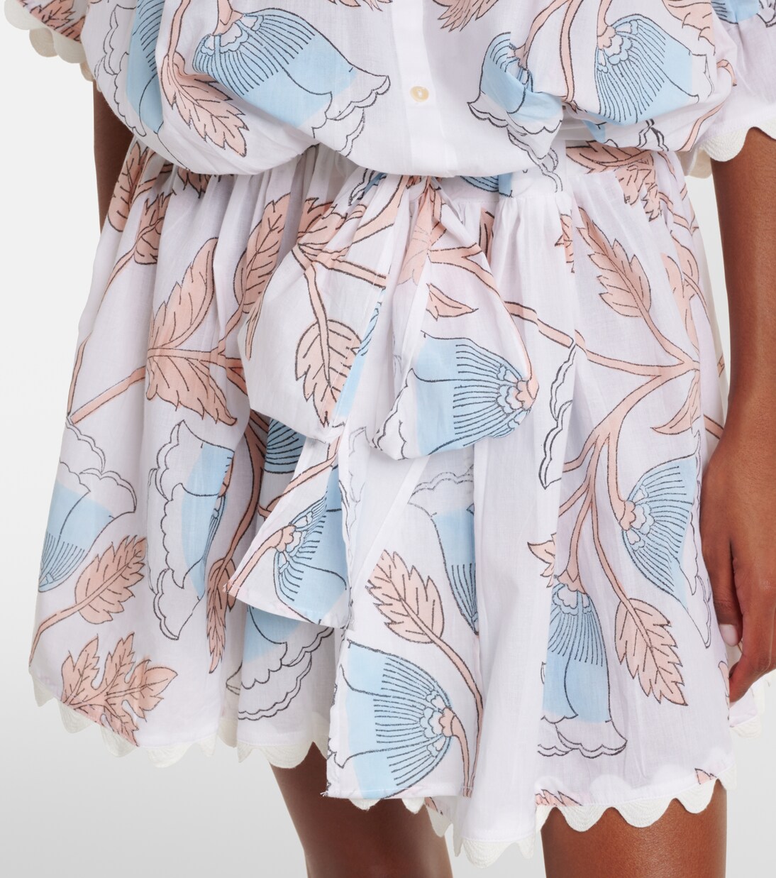 Robe chemise imprimée en coton | Juliet Dunn