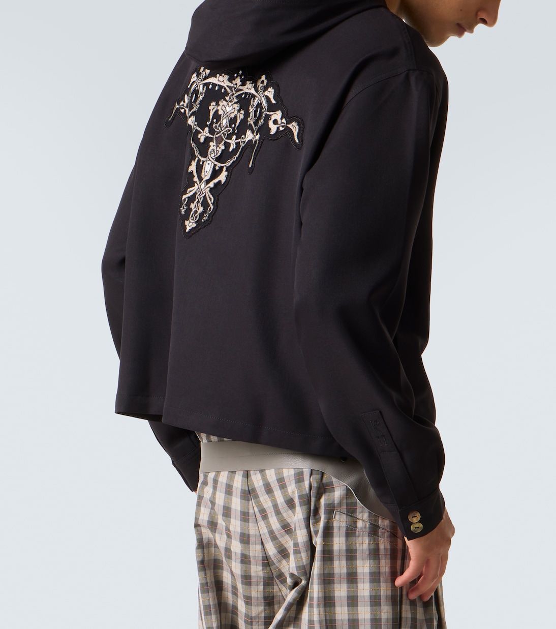 Bestickter Hoodie Slatina | Kiko Kostadinov