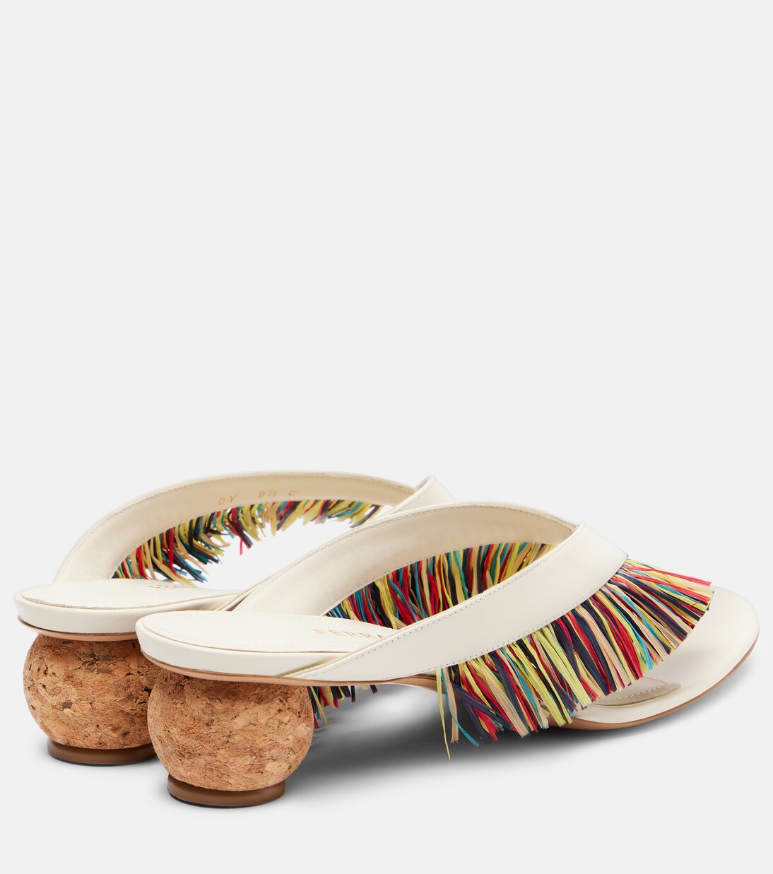 Bettie fringed sandals  | Ferragamo