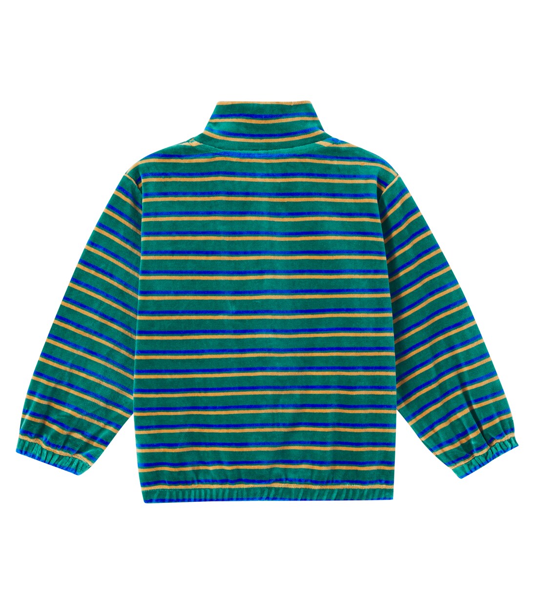 Striped cotton terry sweatshirt  | Tinycottons