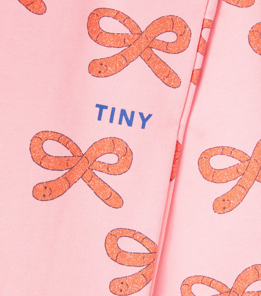 Worms 프린트 코튼 저지 스웨트팬츠 | Tinycottons