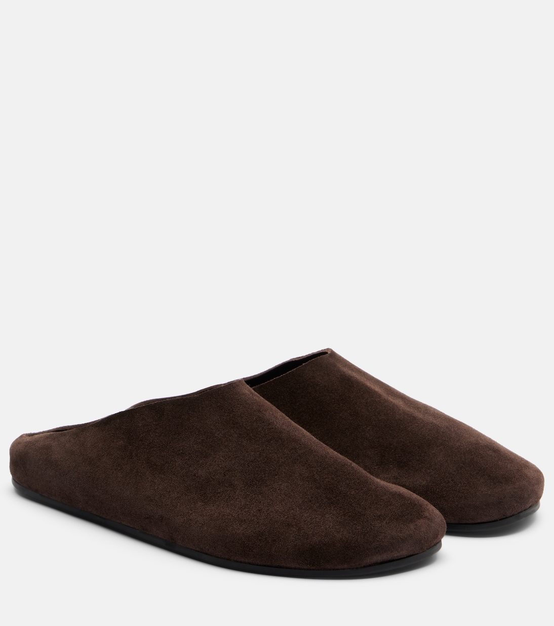 Hudson suede mules | The Row