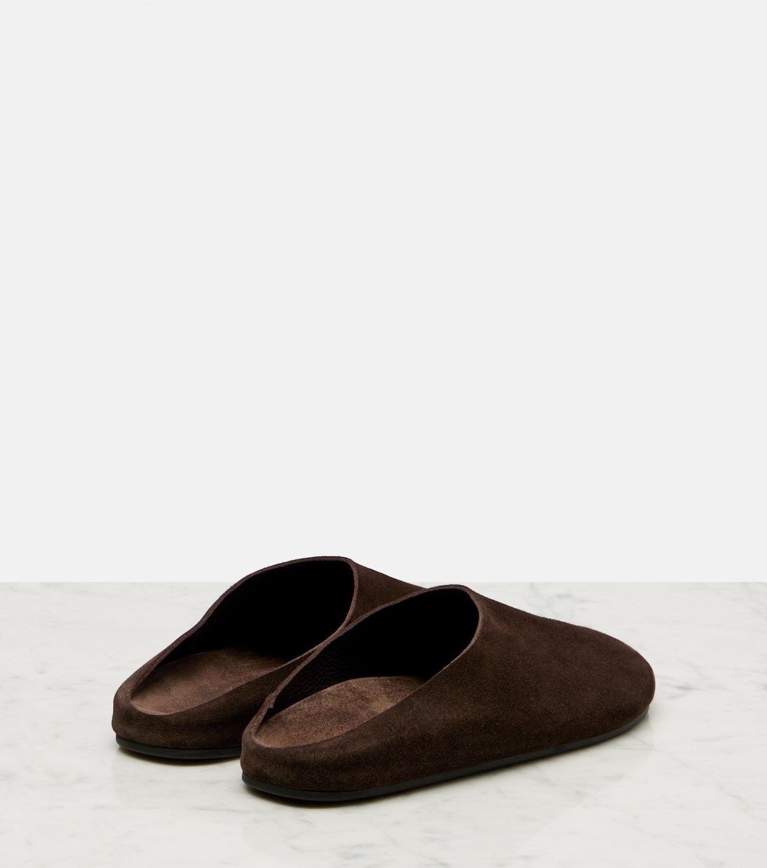 Hudson suede mules | The Row