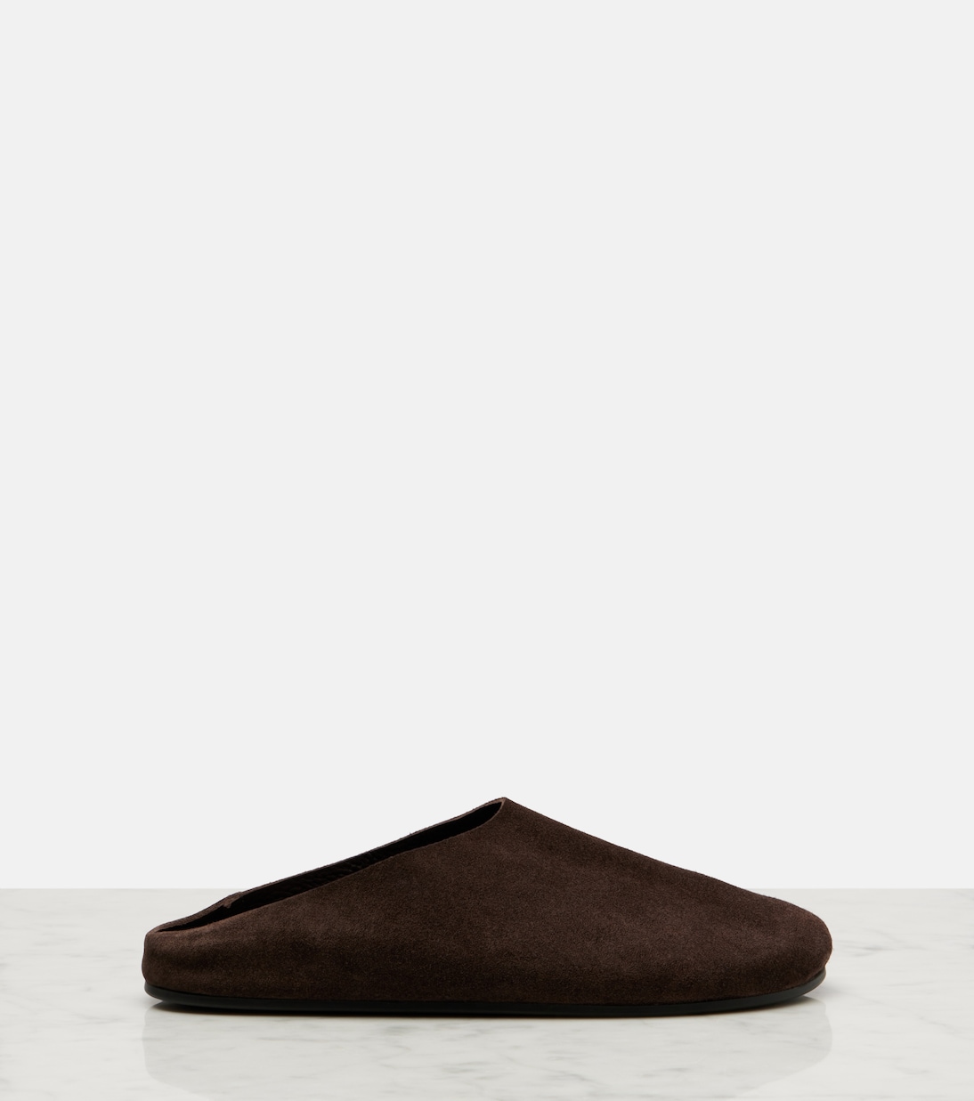 Hudson suede mules | The Row