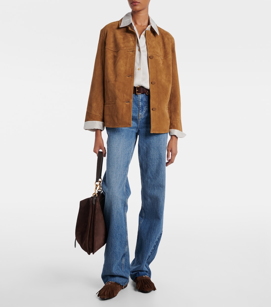 Loafers Ballet aus Veloursleder | Tory Burch