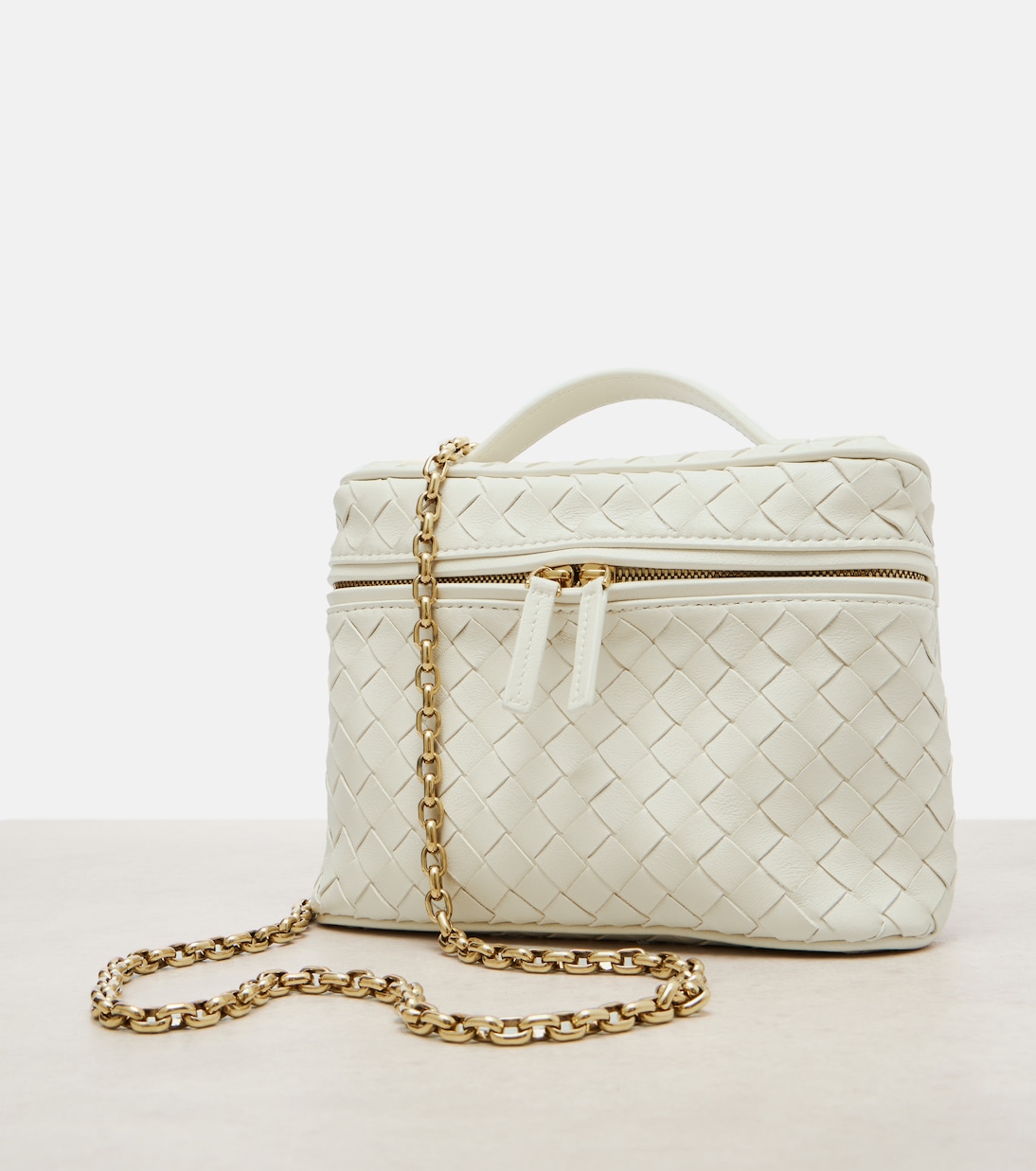 Sac vanity Bang Bang en cuir Intrecciato | Bottega Veneta