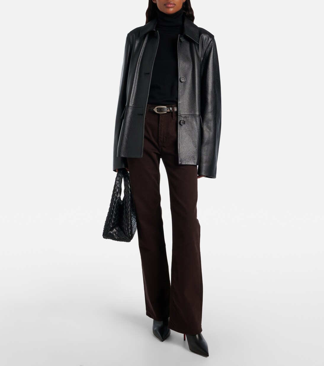 Low-Rise-Hose Genova aus Twill | Citizens of Humanity