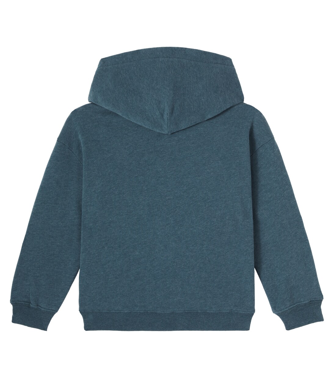 Logo cotton jersey zip-up hoodie | Bonpoint