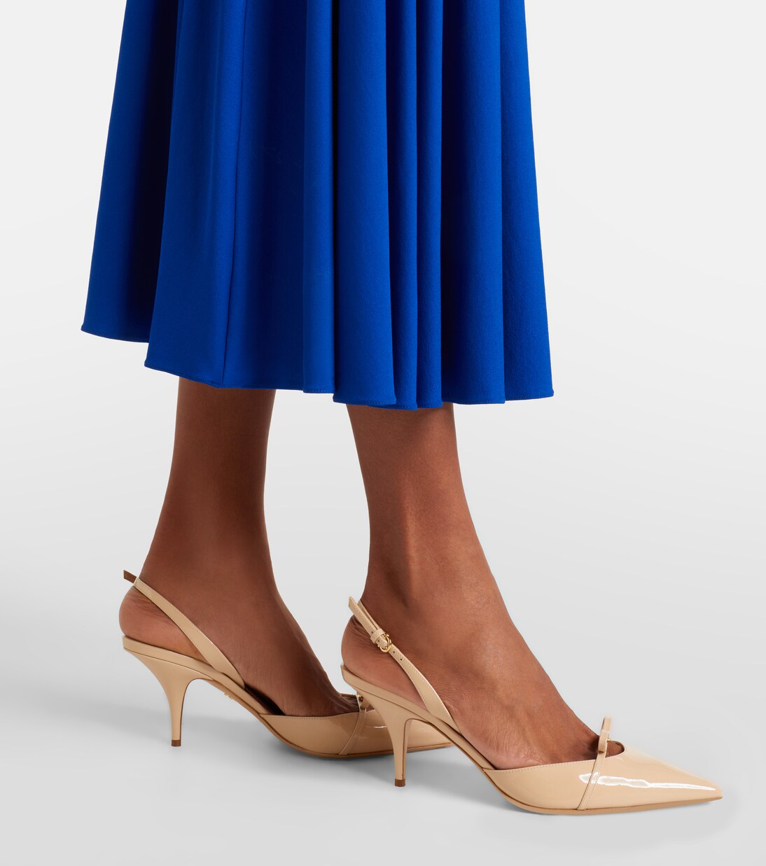 Escarpins slingback en cuir verni | Ferragamo