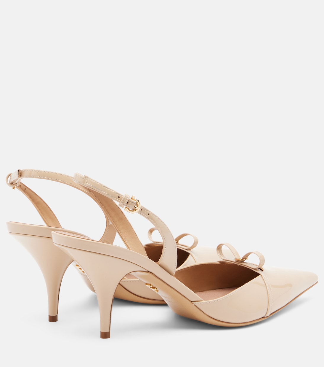 Escarpins slingback en cuir verni | Ferragamo