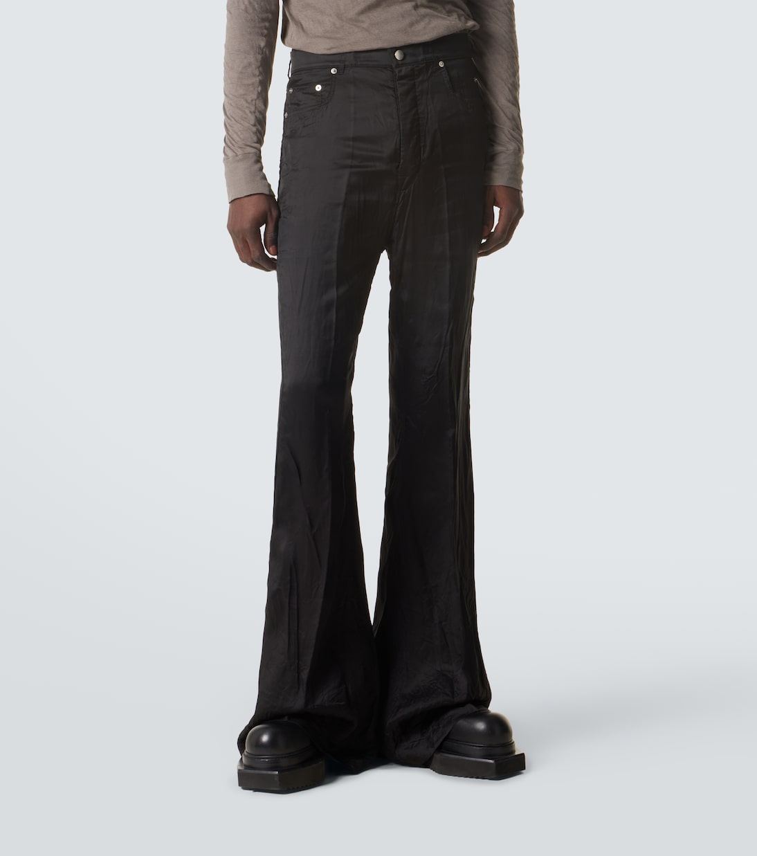 Pantalon évasé Bolan en sergé | Rick Owens