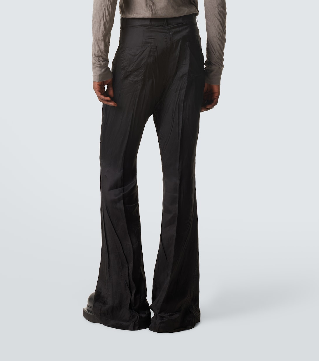 Pantalon évasé Bolan en sergé | Rick Owens